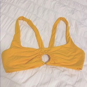 Lspace Bikini Top W Gold Accent Pieces
